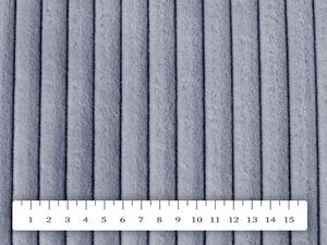 Biante Dekoračná obliečka na vankúš Minky menčester MKM-002 Tmavo sivá 30 x 50 cm