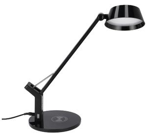 JU Čierna stolná LED lampa 8 W