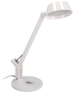 JU Biela stolná LED lampa 8 W