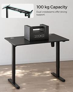 Nastaviteľný písací stôl 60 x 120 cm VASAGLE LSD011B02