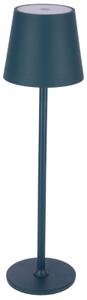 JU Stolná lampa 11 x 37 cm, modrá