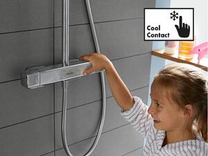 Hansgrohe ShowerTablet Select, vaňová termostatická batéria, matná biela 24340700