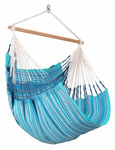 La Siesta Závesné hojdacie kreslo HABANA COMFORT PATTERN - azure