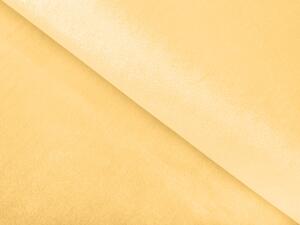 Biante Zamatový oválny obrus SV-010 Svetlo žltý 100x140 cm