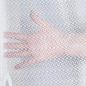 Biela žakarová záclona POLA 300x160 cm