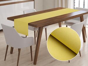 Biante Dekoračný behúň na stôl BKW-209 Žltozelené žíhanie 35x120 cm