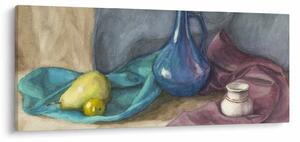 Obraz - Maľované zátišie (120x50 cm)