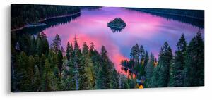 Obraz - Jazero Tahoe, Sierra Nevada, Kalifornia, USA (120x50 cm)