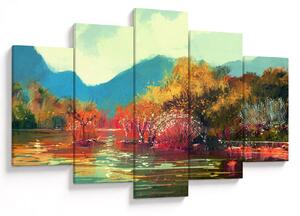 Obraz - Farby jesene (150x105 cm)