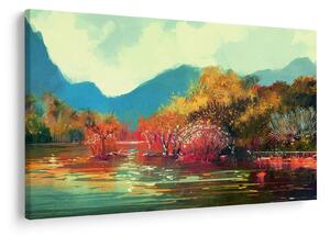 Obraz - Farby jesene (90x60 cm)