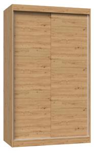 TP Living Šatníková skriňa IGA II 120 cm dub artisan