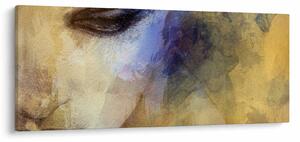 Obraz - Portrét ženy, kresba (120x50 cm)
