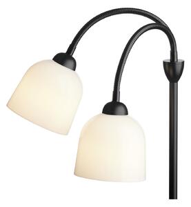 Stojacie Lampa Halo Design, GLOW, Čierna, Obývacia izba, Kov, Dizajnový