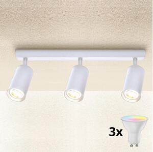 Brilagi - LED stlmiteľné bodové svietidlo SELE 3xGU10/4,8W/230V biela