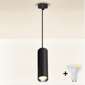 Brilagi - LED stlmiteľný luster na lankách SELE 1xGU10/4,8W/230V čierna
