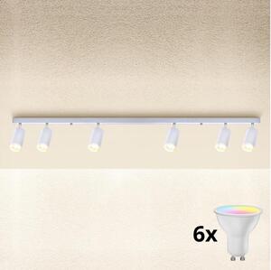 Brilagi - LED stmievateľné bodové svietidlo SELE 6xGU10/6,5W/230V biela