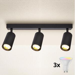 Brilagi - LED stmievateľné bodové svietidlo SELE 3xGU10/4,8W/230V čierne