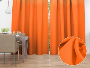 Biante Dekoračný záves Rongo RG-035 Oranžový 140x140 cm