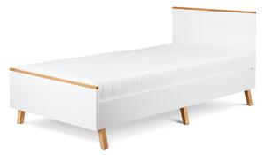 Drevko Biela posteľ Frisk Rozmer postele: 90 x 200 cm