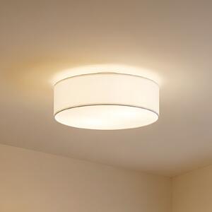 Stropné Lampa Lindby, Sebatin, stmievateľné, Béžová, Spálňa, Tkanina / Textil, Moderný