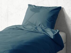 Detské bavlnené posteľné obliečky do postieľky Moni MO-010 Petrolejové Do postieľky 90x120 a 40x60 cm
