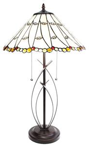 Stolná lampa Tiffany Onea - Ø 41*68 cm E27/max 2*60W - Clayre & Eef