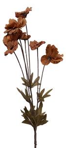 Elegantný umelý kvet v zemitých medených tónoch - 6*8*80 cm - Clayre & Eef