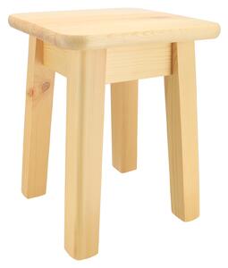 ČistéDrevo Drevená stolička III 35 x 35 x 45 cm