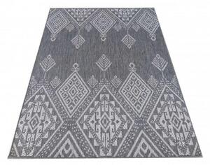 Obojstranný kusový koberec Merlin šedý 2 80x150cm