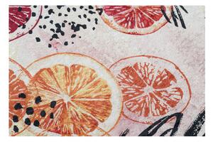 Kusový koberec Pomaranče oranžový atyp 80x200cm