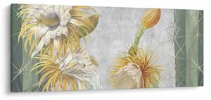 Obraz - Rozkvitnuté kaktusy (120x50 cm)