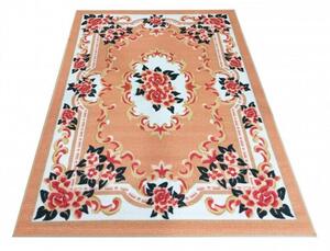 Kusový koberec Hortenzie oranžový 120x170cm