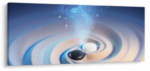 Obraz - Éterický yin-yang (120x50 cm)