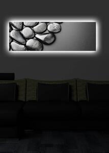 Hanah Home Obraz s led osvetlením Stone 90x30 cm