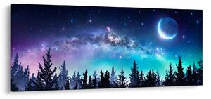 Obraz - Mliečna dráha (120x50 cm)