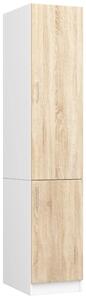 Ak furniture Kuchynská skrinka S 40cm Artus biela/sonoma