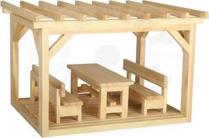 Walachia Drevená lepiaca súprava Pergola