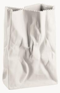 Porcelánová váza Paper Bag, V 19 cm
