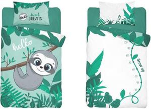Bambusové detské obliečky s krásnou koalou Zelená