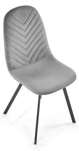 Halmar Jedálenská stolička K462, sivá