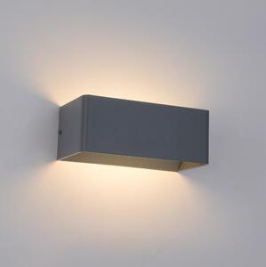 Brilagi - LED vonkajšie nástenné svietidlo DONNANI LED/7W/230V antracit IP44