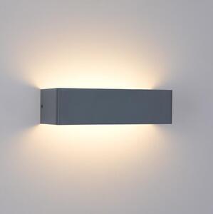 Brilagi - LED vonkajšie nástenné svietidlo DONNANI LED/12W/230V antracit IP44
