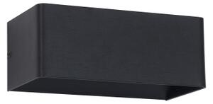 Brilagi - LED vonkajšie nástenné svietidlo DONNANI LED/7W/230V 20 cm čierne IP44