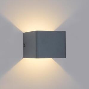Brilagi - LED vonkajšie nástenné svietidlo DONNANI LED/5W/230V antracit IP44