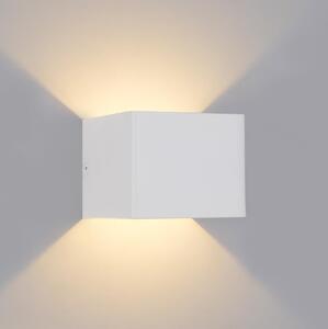 Brilagi - LED vonkajšie nástenné svietidlo DONNANI LED/5W/230V biela IP44