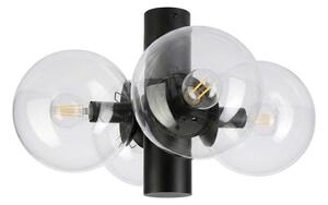 Stropné svietidlo SFERIO 4xE14/5W/230V čierne/číre