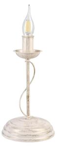 Stolná lampa ANTON 1xE14/60W/230V biela patina