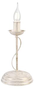 Stolná lampa ANTON 1xE14/60W/230V biela patina