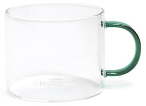 Hrnček GLOSSY so zeleným uškom 837093 440 ml