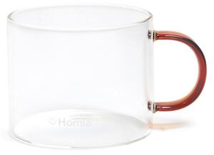Hrnček GLOSSY s hnedým uškom 837079 440 ml